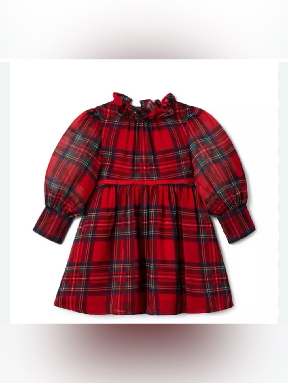 Janie & Jack Bradbury Plaid Dress